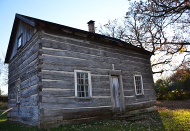 Shakopee 'deki Minnesota Nehri Miras Parkı' nın eski evleri