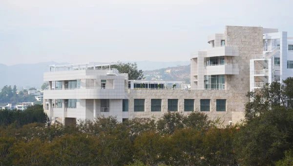 Los Angeles California Usa October 2021 Getty Museum Buildings Los — Stock Photo, Image