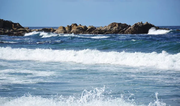 加利福尼亚卡梅尔 比海城的海岸景观 — 图库照片