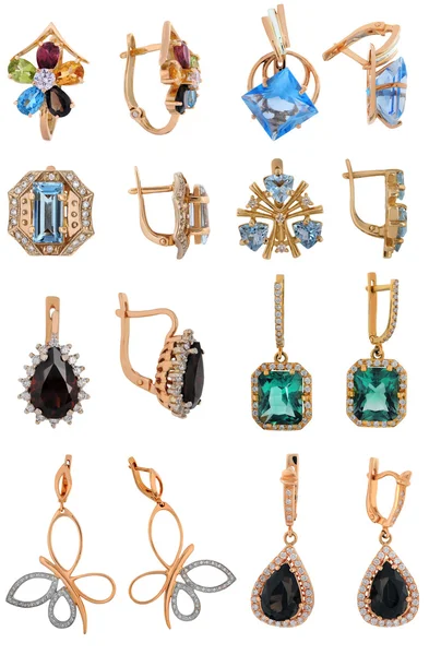 Jewelry earrings — Stock Photo, Image