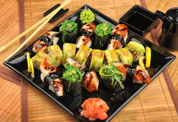 Zestaw sushi — Zdjęcie stockowe