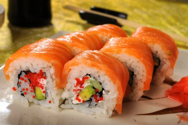 Sushi bułka — Zdjęcie stockowe