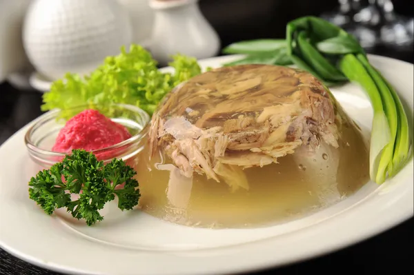 Aspic meat — Stock Photo, Image