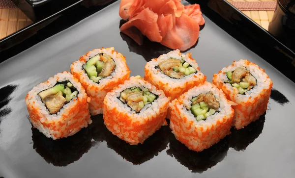 Rolo de sushi — Fotografia de Stock