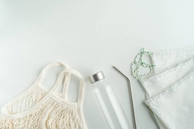 Plastiksiz fotokopi alanı ile sıfır atık yaşam için ayarlandı. Yüksek kalite fotoğraf