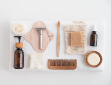 sıfır atık plastik kozmetik. Yüksek kalite fotoğraf