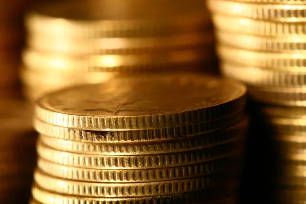 Golden coins — Stock Photo, Image