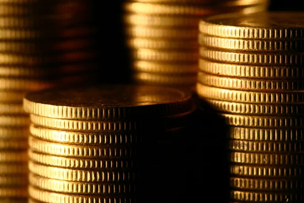 Golden coins — Stock Photo, Image