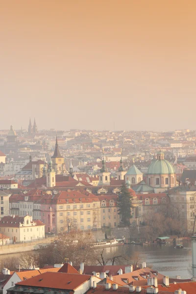 Panorama de Praga República Checa — Fotografia de Stock
