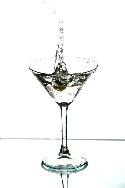 Alcohol splash — Stock Photo, Image