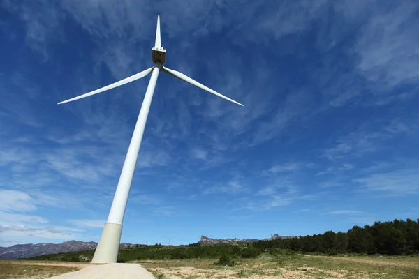 Wind turbines farm in spain — Stock Photo, Image