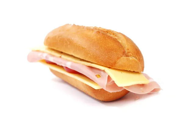 Sándwich de queso aislado — Foto de Stock