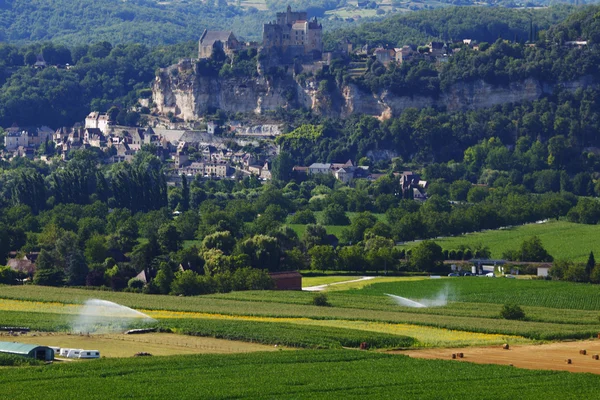 France panorama champ vert — Photo