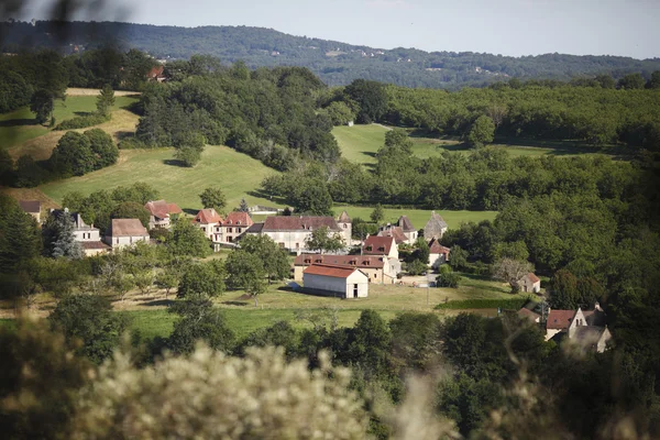 法国绿色领域全景 — 图库照片