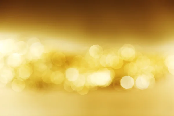 Gouden bokeh achtergrond — Stockfoto