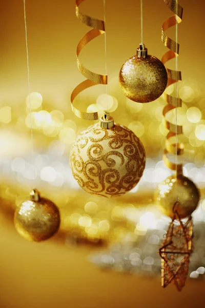 Zlaté Vánoce — Stock fotografie
