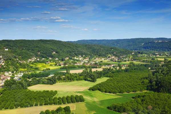 France green field panorama — Stock Photo, Image