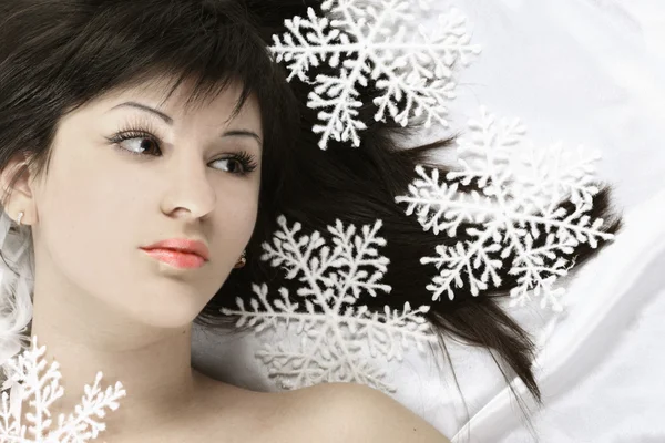 Christmas snow — Stock Photo, Image