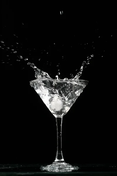 Alkohol splash — Zdjęcie stockowe