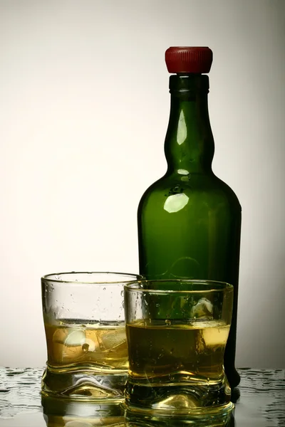 Whiskey splash — Stock Photo, Image