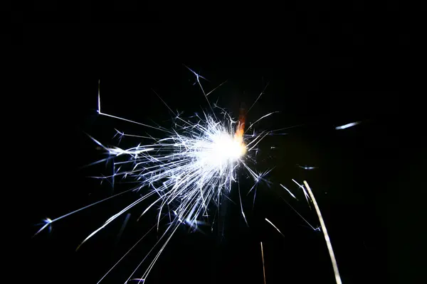 Holiday sparkler — Stock Photo, Image