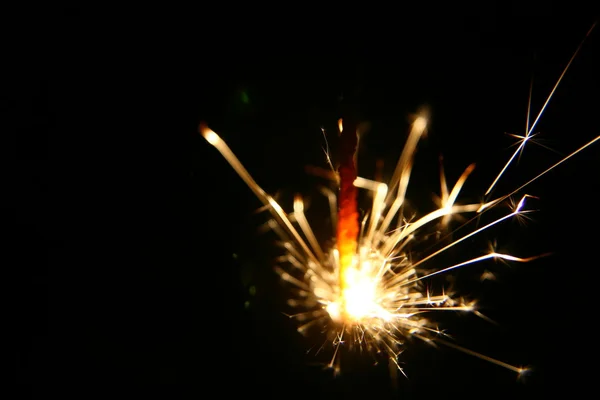 Holiday sparkler — Stock Photo, Image