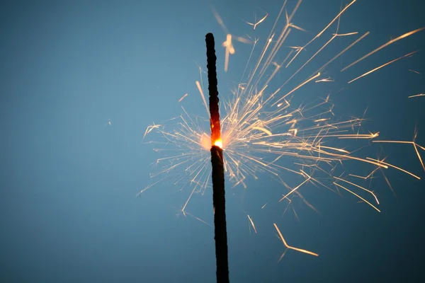 線香花火の火災 — ストック写真