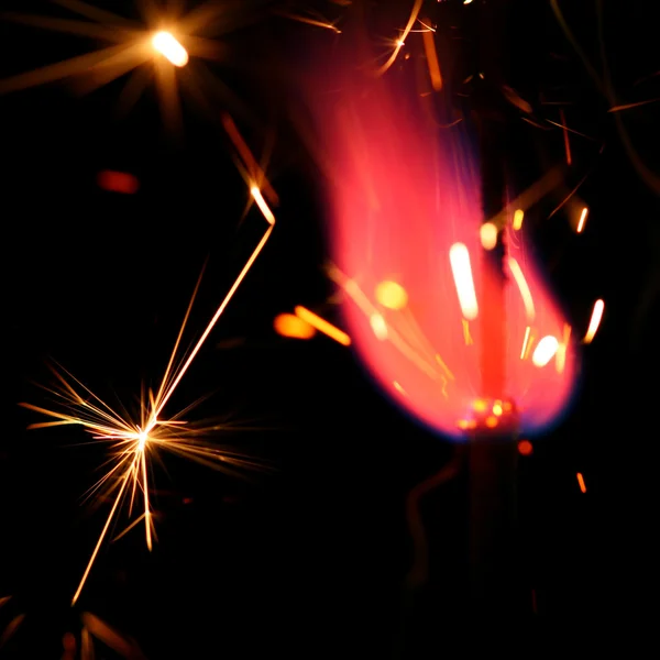 Holiday flame — Stock Photo, Image