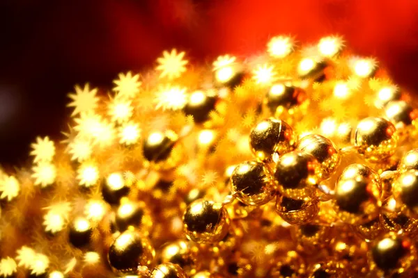 Golden stars background — Stock Photo, Image