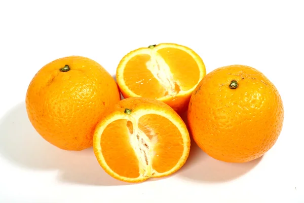 Isolated oranges — Stock Photo, Image