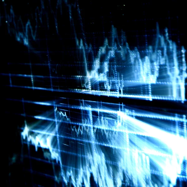 Gráfico técnico — Fotografia de Stock