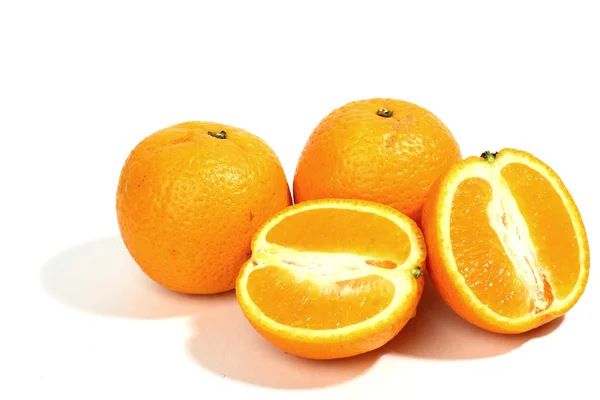 Isolated oranges — Stock Photo, Image