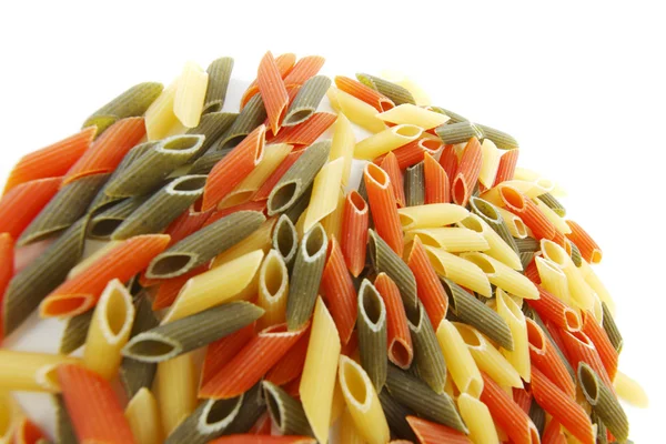 Färgad pasta — Stockfoto