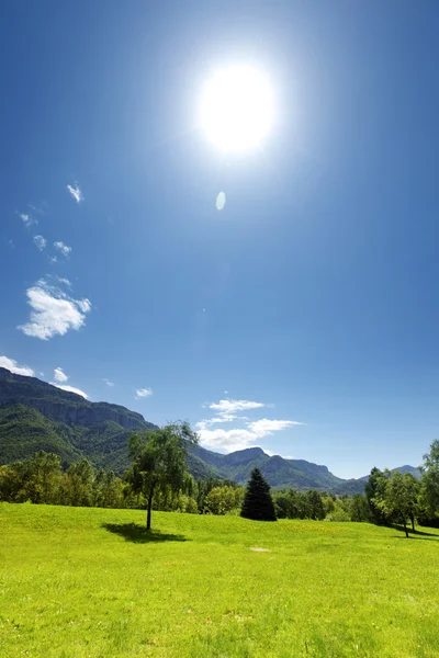 Alpes de primavera — Fotografia de Stock