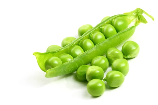 Isolated peas — Stock Photo, Image