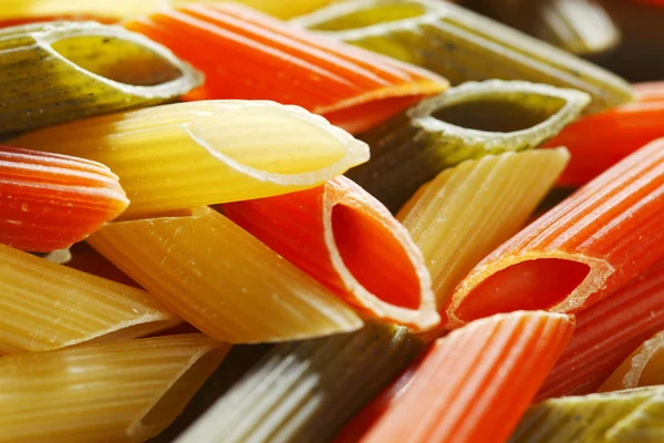 Colored pasta background — Stock Photo, Image
