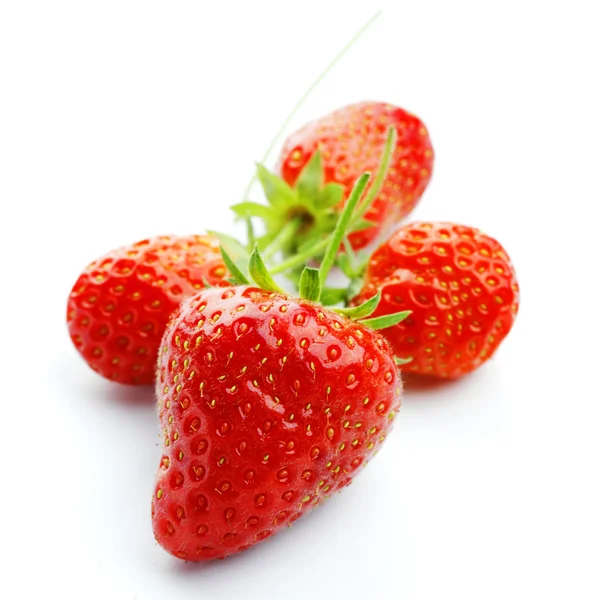 Strawberry on white — Stock Photo, Image