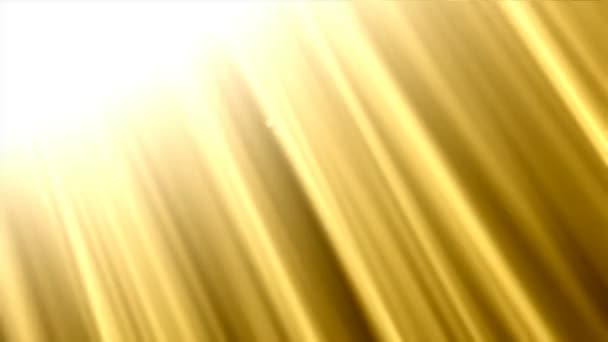 Golden shine - abstract background — Stock Video