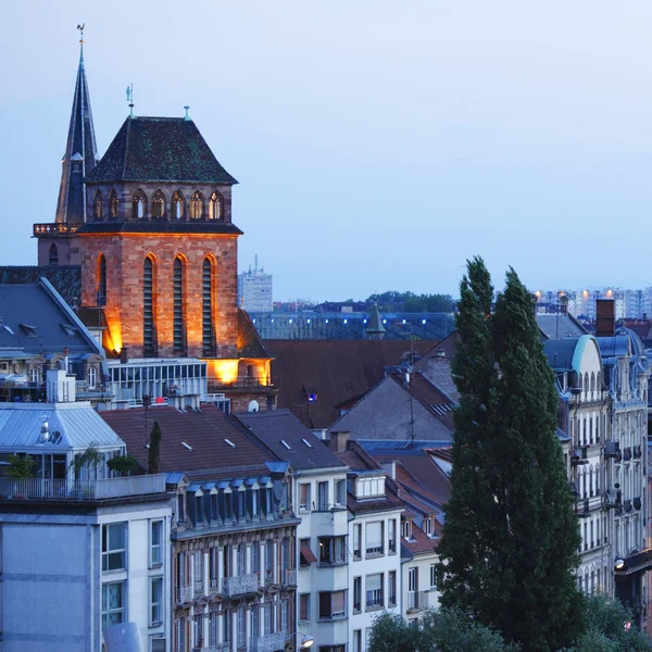 Avond van Straatsburg — Stockfoto