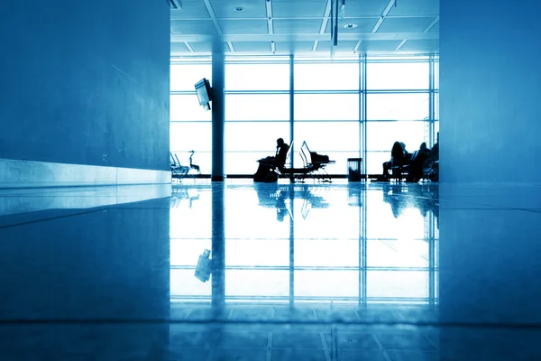 Passenger waiting for departure — Stock Photo, Image