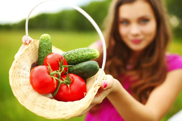 Take vegetables — Stock Photo, Image