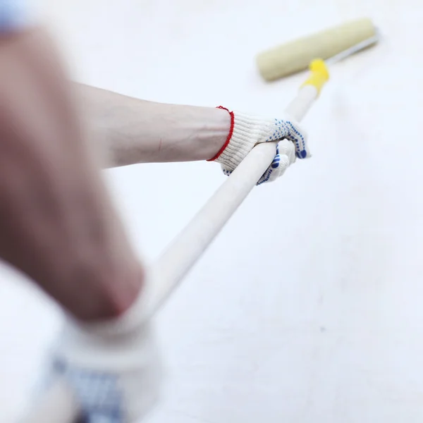 Roller op de muur — Stockfoto