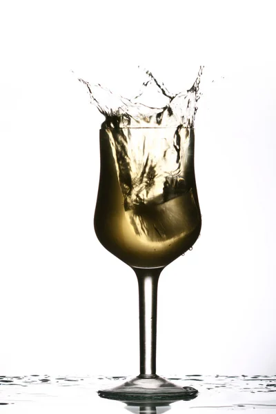 Wine splash — Stock Photo, Image