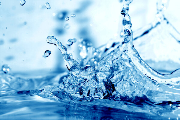 Salpicadura de agua — Foto de Stock