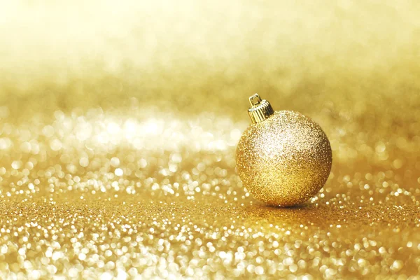 Golden christmas decoration Royalty Free Stock Images