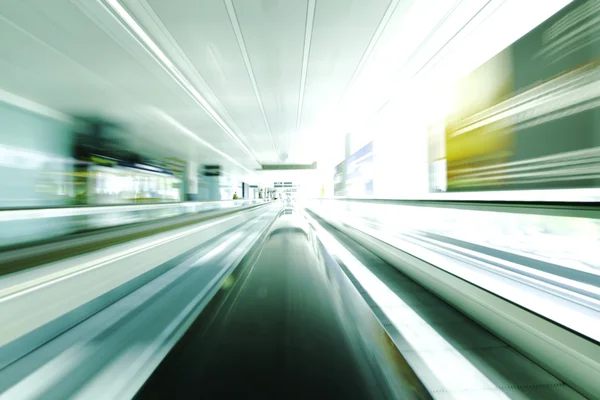 Moving escalator — Stock Photo, Image