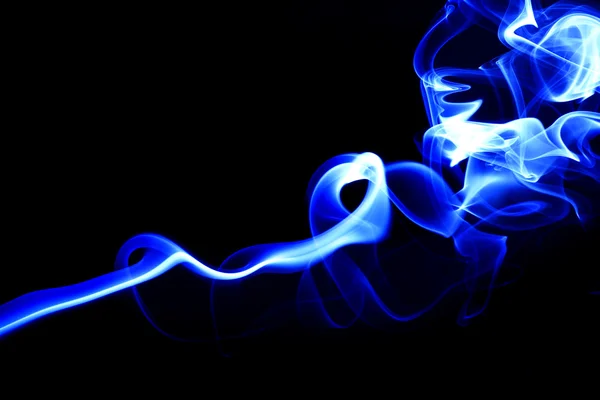 Blue smoke — Stock Photo, Image