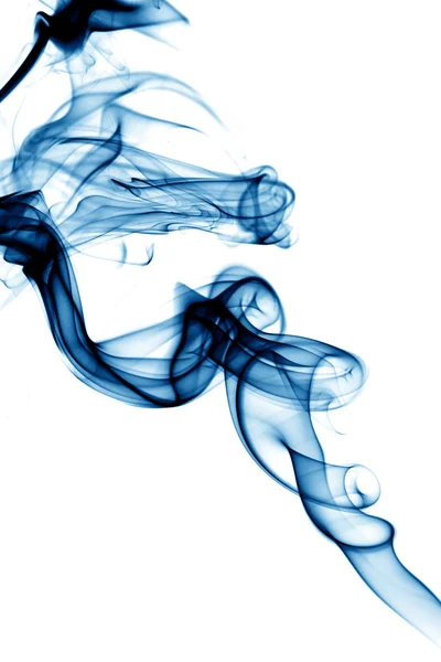 Синій дим — стокове фото