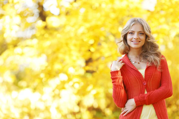 Mujer de otoño —  Fotos de Stock