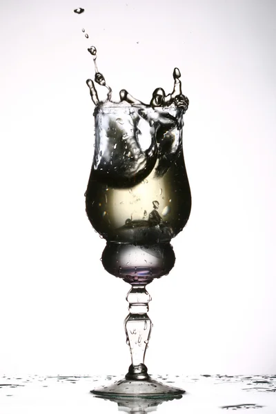 Wine splash — Stock Photo, Image